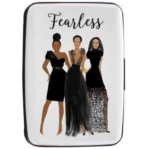 Fearless Black Art Card Holder